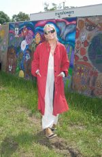 SIENNA MILLER at 2019 Glastonbury Festival in Pilton Somerset 06/28/2019