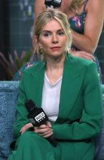 SIENNA MILLER at Build Series in New York 06/24/2019