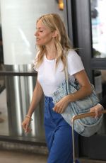 SIENNA MILLER at LAX Airport in Los Angeles 06/05/2019