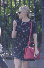 SIENNA MILLER Out in New York 06/04/2019