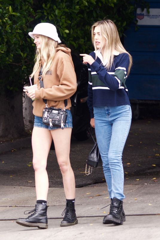 SISITINE STALLONE and CAYLEY KING at Cha Cha Matcha in West Hollywood 06/25/2019