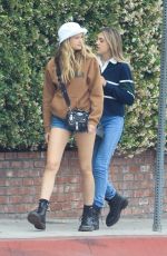 SISITINE STALLONE and CAYLEY KING at Cha Cha Matcha in West Hollywood 06/25/2019