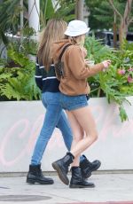 SISITINE STALLONE and CAYLEY KING at Cha Cha Matcha in West Hollywood 06/25/2019