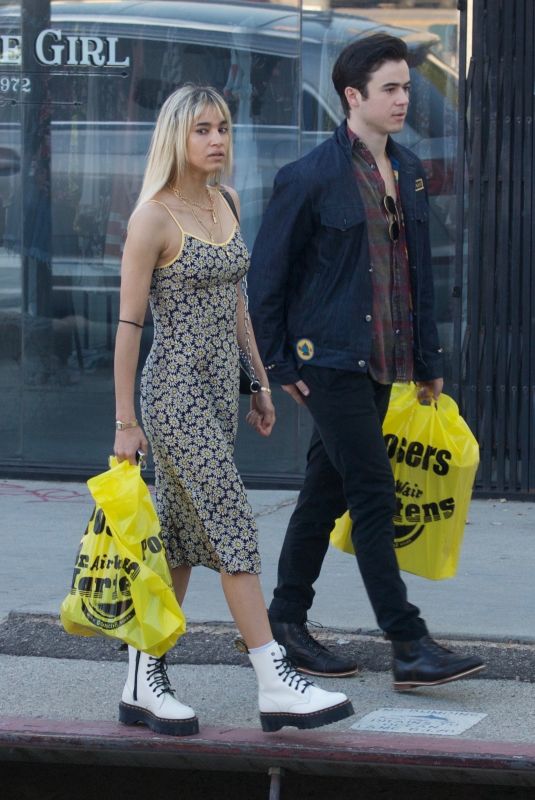 SOFIA BOUTELLA Out Shopping at Melrose 06/08/2019