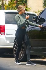 SOFIA RICHIE Leaves a Friend