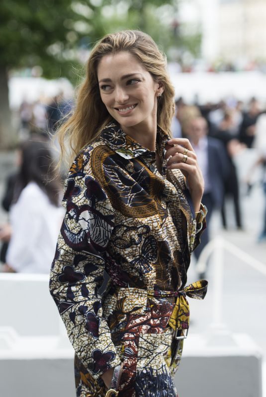 SOFIA SANCHEZ at Dior Show at Paris Fashion Week 06/21/2019