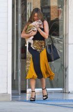 SOFIA VEGARA Out with Her Dog in Los Angeles 06/28/2019