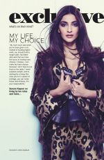 SONAM KAPPOR in Filmfare Magazine, July 2019