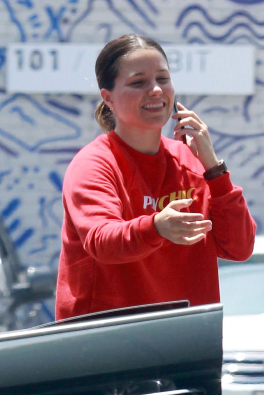 SOPHIA BUSH Out in West Hollywood 05/31/2019