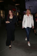 SOPHIE SIMMONS and SHANNON TWEED Night Out in Los Angeles 06/05/2019
