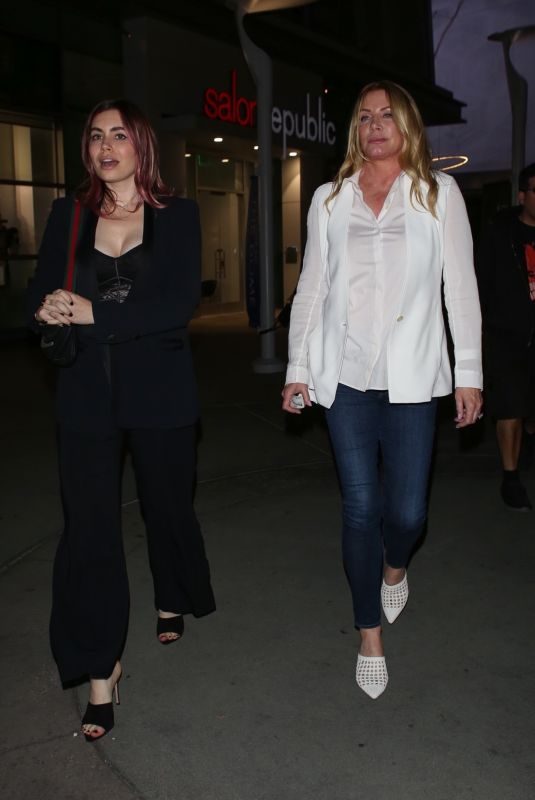 SOPHIE SIMMONS and SHANNON TWEED Night Out in Los Angeles 06/05/2019