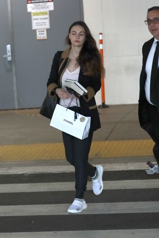 SOPHIE SKELTON at LAX Airport in Los Angeles 05/30/2019