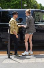 SOPHIE TURNER and Joe jJonas Out in Paris 06/23/2019