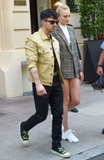 SOPHIE TURNER and Joe jJonas Out in Paris 06/23/2019