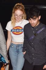 SOPHIE TURNER and Joe Jonas Arrives at a Hotel in Paris 06/20/2019