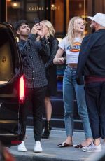 SOPHIE TURNER and Joe Jonas Arrives at a Hotel in Paris 06/20/2019
