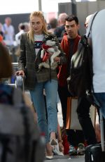SOPHIE TURNER and Joe Jonas at Paris Gare De Lyon 06/25/2019