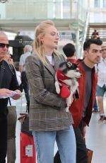 SOPHIE TURNER and Joe Jonas at Paris Gare De Lyon 06/25/2019