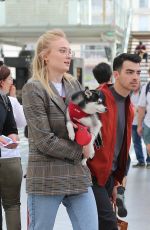 SOPHIE TURNER and Joe Jonas at Paris Gare De Lyon 06/25/2019