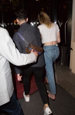 SOPHIE TURNER and Joe Jonas Out for Diner in Paris 06/20/2019