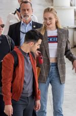 SOPHIE TURNER and Joe Jonas Out in Avignon 06/25/2019