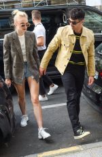 SOPHIE TURNER and Joe Jonas Shopping at Loewe Store in Paris 06/23/2019