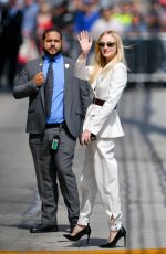 SOPHIE TURNER Arrives at Jimmy Kimmel Live in Los Angeles 06/04/2019