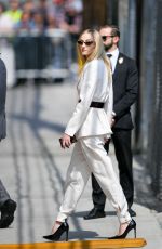SOPHIE TURNER Arrives at Jimmy Kimmel Live in Los Angeles 06/04/2019
