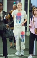 SOPHIE TURNER at JFK Airport in New York 05/30/2019