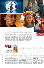 SOPHIE TURNER in Moments Magazine, June 2019