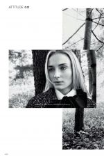 SOPHIE TURNER in Vogue Magazine, China July 2019