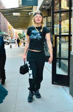 SOPHIE TURNER Out in New York 06/01/2019