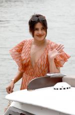 SOPHIE TURNER, PRIYANKA CHOPRA and Nick and Joe Jonas on at Prewedding Party at Boat Cruise on Seine River in Paris 06/24/2019