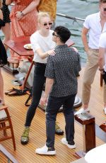 SOPHIE TURNER, PRIYANKA CHOPRA and Nick and Joe Jonas on at Prewedding Party at Boat Cruise on Seine River in Paris 06/24/2019