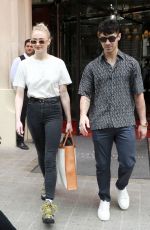 SOPHIE TURNER, PRIYANKA CHOPRA and Nick and Joe Jonas on at Prewedding Party at Boat Cruise on Seine River in Paris 06/24/2019