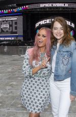 SPICE GIRLS, and EMMA STONE at Wembley Stadium in London 06/13/2019