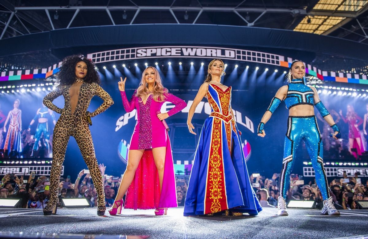 Spice Girls Perform At Their Spice World Tour At Wembley Stadium 06 20 2019 Hawtcelebs