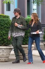 STANA KATIC and Kris Brkljac Out in New York 06/14/2019
