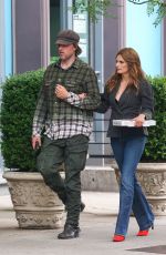 STANA KATIC and Kris Brkljac Out in New York 06/14/2019