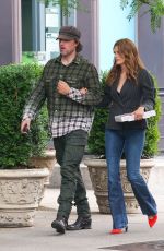 STANA KATIC and Kris Brkljac Out in New York 06/14/2019