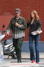 STANA KATIC and Kris Brkljac Out in New York 06/14/2019