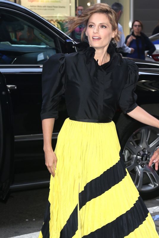 STANA KATIC Arrives at Good Morning America in New York 06/12/2019