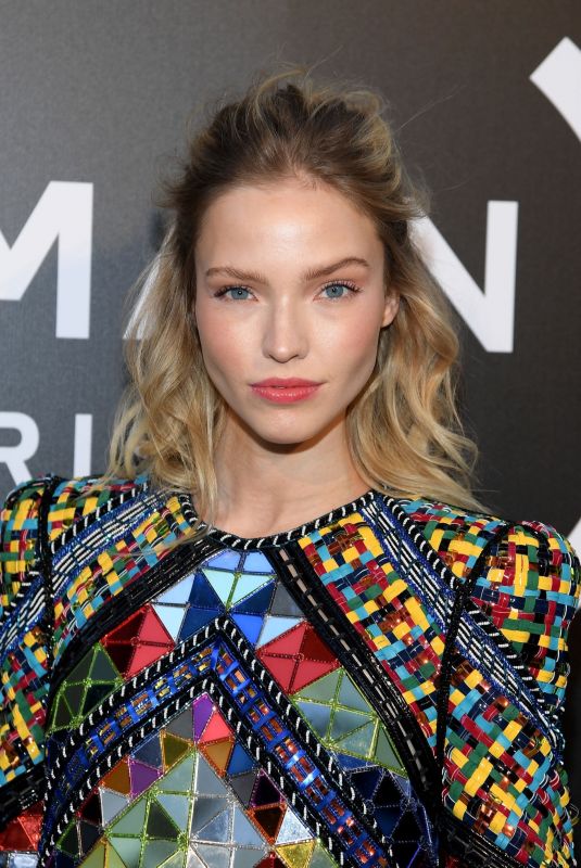 STELLA MAXWELL at Balmain Show at Paris Fashion Week 06/21/2019
