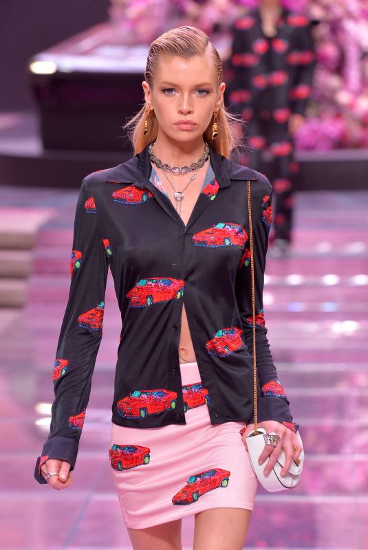 STELLA MAXWELL at Versace Fashion Show in Milan 06/15/2019