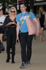 STELLA MAXWELL Leaves Miu Miu Resort 2020 Show at Haute Couture Week in Paris 06/29/2019