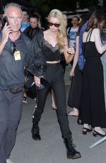 STELLA MAXWELL Leaves Miu Miu Resort 2020 Show at Haute Couture Week in Paris 06/29/2019