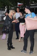 STELLA MAXWELL Leaves Miu Miu Resort 2020 Show at Haute Couture Week in Paris 06/29/2019