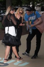 STELLA MAXWELL Leaves Miu Miu Resort 2020 Show at Haute Couture Week in Paris 06/29/2019