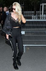 STELLA MAXWELL Leaves Miu Miu Resort 2020 Show at Haute Couture Week in Paris 06/29/2019