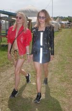 SUKI WATERHOUSE at 2019 Glastonbury Festival in Pilton Somerset 06/28/2019